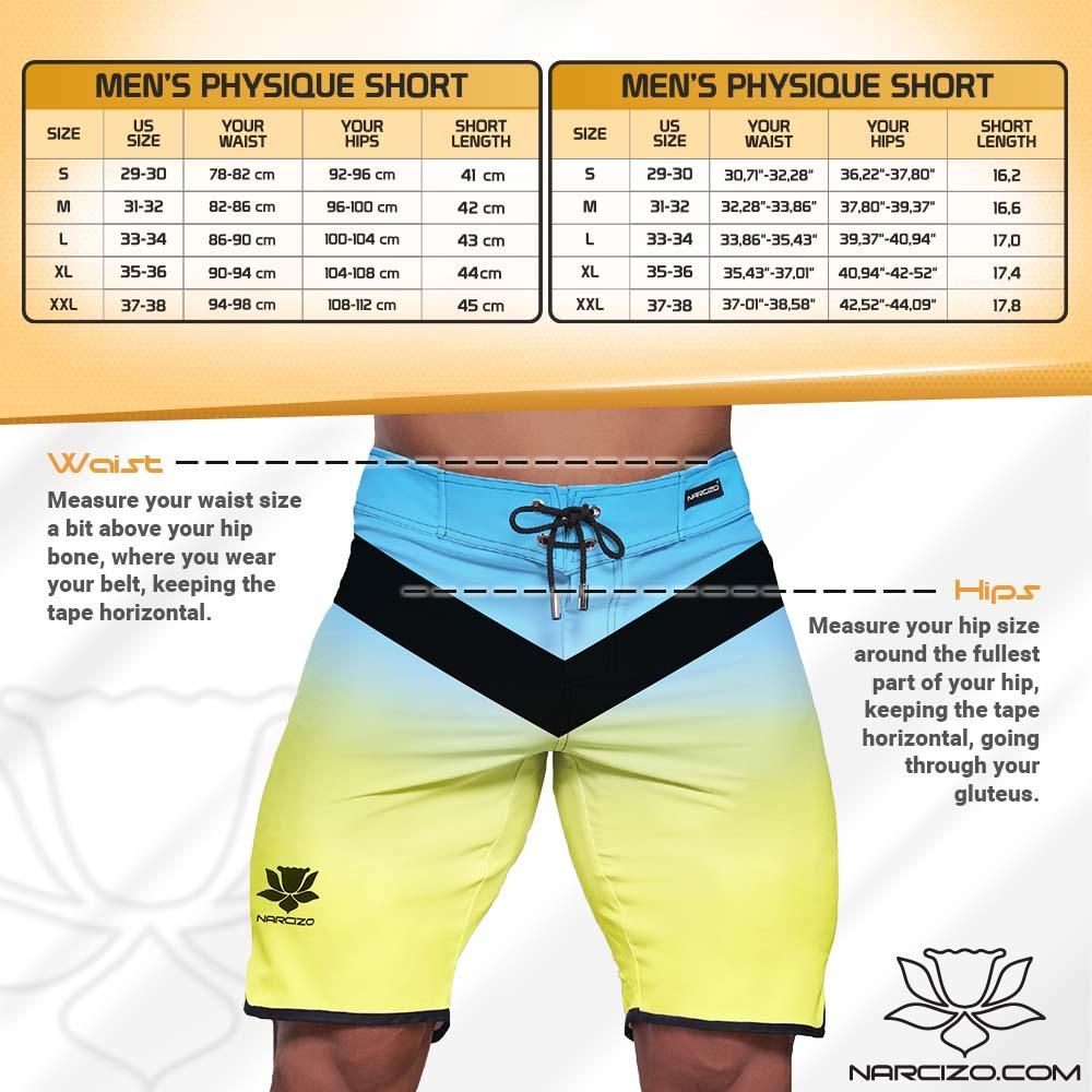 Men's Physique Shorts – Team Chula Fitness