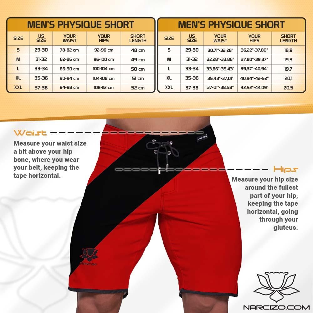 Mens Physique Board Shorts for the Stage – The Menswear Newsletter